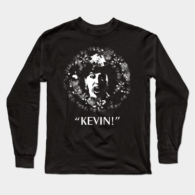 Funny Graphic Kevin 80s 90s Movie Long Sleeve T-Shirt by Heavy Dark Artshy